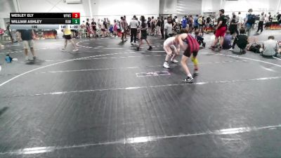 106 lbs Placement (4 Team) - Wesley Ely, West Forsyth Wrestling Club vs William Ashley, Reverence United White