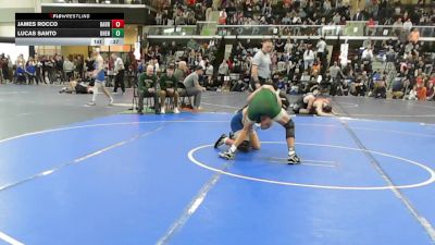 144 lbs Consi Of 16 #2 - James Rocco, Barrington vs Lucas Santo, Bishop Hendricken