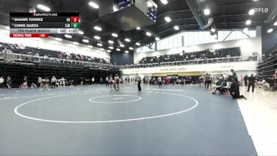 141 lbs 7th Place Match - Shawn Torres, Rio Hondo vs Chris Garza, Lemoore College