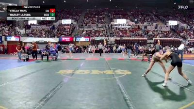 G - 125 lbs Quarterfinal - Stella Wahl, Cut Bank Girls vs Harley LaBuda, Big Sandy Girls