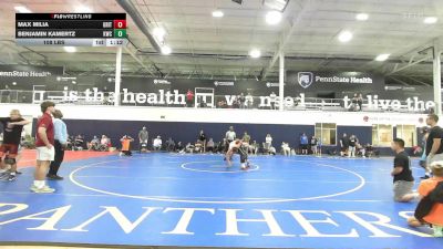 108 lbs 3rd Place - Max Milia, Grit Mat Club Red - HSC vs Benjamin Kamertz, Kraken Black - HSC