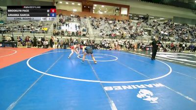 U23 Women - 57 lbs Cons. Round 3 - Brooklyn Pace, UT vs Arianna Garcia, FL