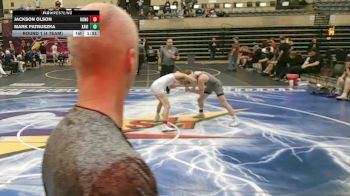 127 lbs Round 1 (4 Team) - Mark Patruszka, Xavier, CT vs Jackson Olson, Hononegah, IL