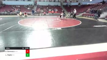 141 lbs Prelims - Gavin Damasco, Davidson vs Luke Fegley, Virginia Military Institute