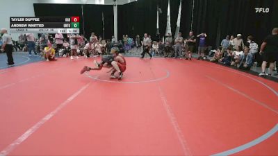115 lbs Round 5 (6 Team) - Tayler Duffee, Ohio Gold Black vs Andrew Whitted, The Untouchables