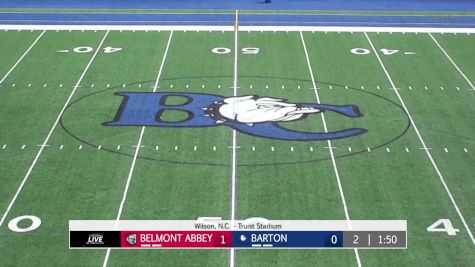 Replay: Belmont Abbey vs Barton College | Sep 27 @ 2 PM