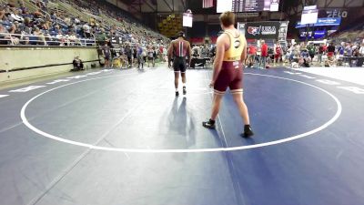 215 lbs Rnd Of 64 - Landon Odegard, MN vs Ashton Boswell, TN