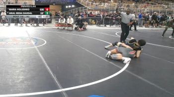140 lbs Cons. Round 1 - Maria Holushko, Key West vs Amal Mena Dahdal, Land O`Lakes