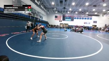 190 lbs Champ. Round 2 - Joey Mohren, Burns/Pine Bluffs vs Carsten Scholl, Central