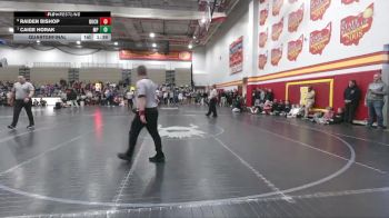 190 lbs Quarterfinal - Caige Horak, Massillon Perry vs Raiden Bishop, Buchanan