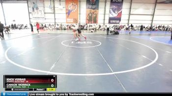 130 lbs Rd# 1 9:00am Friday - Knox Verbais, Dynasty Death Row vs Carson Worrick, NCWAY National Team