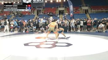 120 lbs Champ. Rd Of 16 - Anthony Garza, California vs Tyler Verceles, Maryland