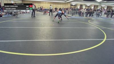 138 lbs Consi Of 128 #2 - Elijah Cabaluna, Inwtc vs Jacob Lopez, Beat The Streets Oxnard