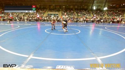 64 lbs Round Of 32 - Jeremiah Minikwu, BTWC vs Ky Kemble, Ponca City Wildcat Wrestling