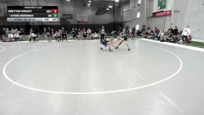 126 lbs Cons. Rd Of 16 - Dreyton Wright, CWC Thunder vs Ayden Bergman, Immortal Athletics WC