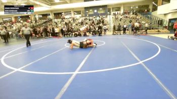 157 lbs Cons. Round 3 - John Gonzales, Lone Peak vs Jonah Crowther, American Fork