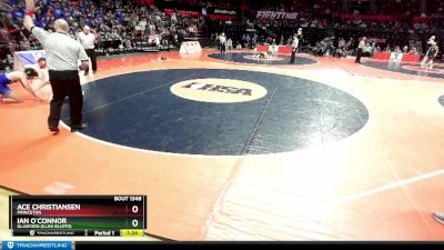 1A 138 lbs Cons. Semi - Ian O`Connor, Glasford (Illini Bluffs) vs Ace Christiansen, Princeton