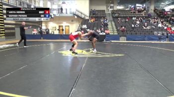 207 lbs Quarterfinal - Aniya Herbin, Minot State vs Esther Peters, Chadron