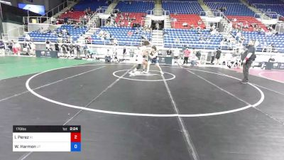 170 lbs Cons 32 #2 - Isael Perez, Rhode Island vs Will Harmon, Utah