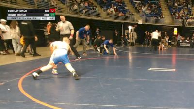 110 lbs Round Of 32 - Bentley Mack, Wallenpaupack vs Henry Horne, Conneaut