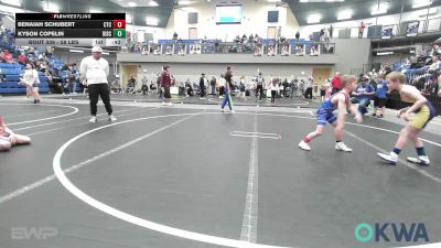 58 lbs Consolation - Benaiah Schubert, Chandler Takedown Club vs Kyson Copelin, Disciple Wrestling