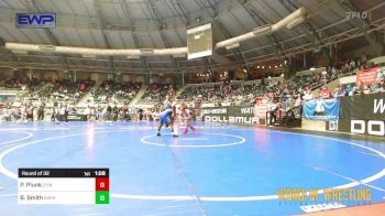 110 lbs Round Of 32 - Preston Plunk, Coweta Tiger Wrestling vs Braylen Smith, Sherman Challengers