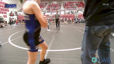 67 lbs Round Of 16 - MaraMay Roberson, Harrah Little League Wrestling vs Hayden Hayes, Weatherford Youth Wrestling