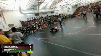 126C Round 3 - Ryker Roberts, Wind River vs Landon Matson, Thunder Basin High School