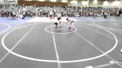 95 lbs Quarterfinal - Eli Cook, Lakeview MC vs Daxton Jolley, Payson Pride Wrestling