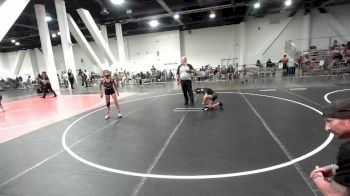 72 lbs Rr Rnd 3 - Sofia Munoz, California Grapplers vs Kaydance Owens, Unattached