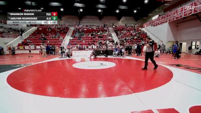 JH 117 lbs 1st Place Match - Branson Rigdon, Piedmont JH vs Jaelynn Rodriguez, ALTUS JH