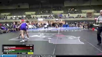 195 lbs Semis & 1st Wrestleback (8 Team) - Ryan Matzek, Ellsworth vs Griffin Banks, Holmen