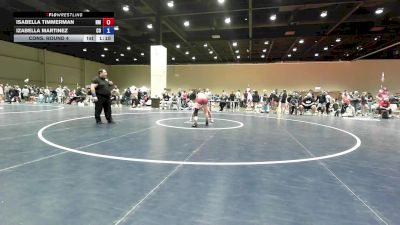 115 lbs Cons. Round 4 - Isabella Timmerman, NM vs Izabella Martinez, CO