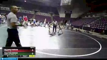 45 lbs Placement - Trayton Rogge, Pueblo All Stars vs TILLMAN FARRAR, Team NV