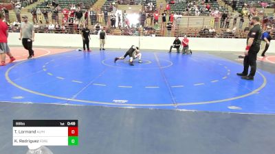 69 lbs Rr Rnd 5 - Tobin Lormand, Alpha Wrestling Club vs Kevin Rodriguez, Forsyth Central Wrestling