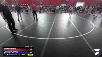 120 lbs Cons. Round 5 - Connor Smith, PA vs Lincoln Flayter, WI