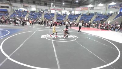 73 lbs Quarterfinal - Lawrence Alvarado, Brighton WC vs Andy Barela, NM Bad Boyz