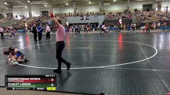 58 lbs Quarterfinal - Ayedrieyonnah Patrick, Heritage Outlaws vs Kynsley Lawson, Higher Calling Wrestling Club