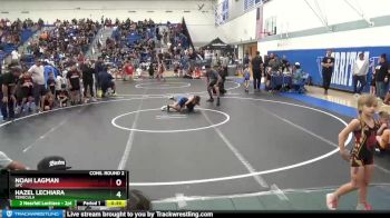 59-64 lbs Cons. Round 2 - Noah Lagman, UFC vs Hazel Lechiara, Temecula