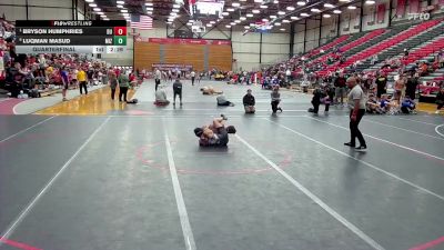 125 lbs Quarterfinal - Bryson Humphries, Drury vs Luqman Masud, Missouri
