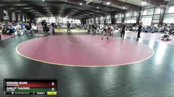 150 lbs Cons. Round 2 - Parley Thacker, Sky View vs Edward Sears, Spanish Fork