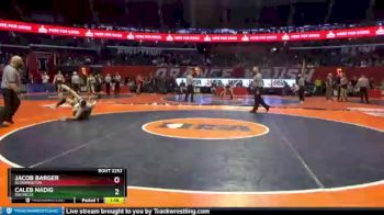 2 lbs Cons. Round 2 - Jacob Barger, Bloomington vs Caleb Nadig, Rochelle