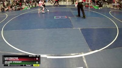 64 lbs Cons. Round 5 - Draken Stewart, Millard vs Levi Proctor, Delta Wrestling Club