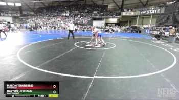 2A 138 lbs Cons. Round 3 - Mason Townsend, Ridgefield vs Dayton Heymann, North Kitsap