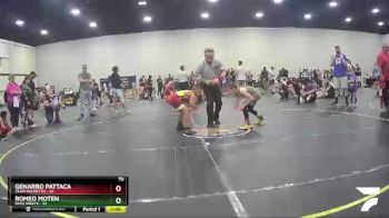 70 lbs Round 3 (4 Team) - Romeo Moten, Ohio Hero`s vs Genarro Pattaca, Team Palmetto