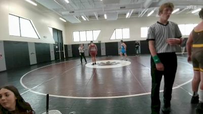 190 lbs Champ. Round 1 - Jordan Mangus, Lovell Middle School vs Eli Washakie, Fort Washakie Middle School