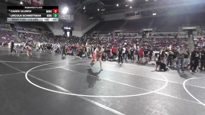 115 lbs Quarters - Lincoln Schwettman, No Escape Wrestling Academy vs Caden Ullrich, Mile High Wrestling Club