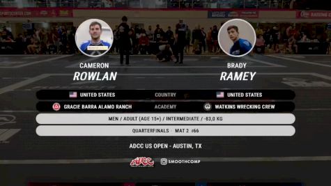 Cameron Rowlan vs Brady Ramey 2024 ADCC Austin Open