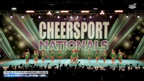 The Stingray Allstars - Red [2026 L2 Youth - Medium Day 2] 2026 CHEERSPORT National All Star Cheerleading Championship