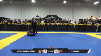 Ali A. Hassan vs Kavaris Lavontaye Service 2026 Pan IBJJF Jiu-Jitsu No-Gi Championship